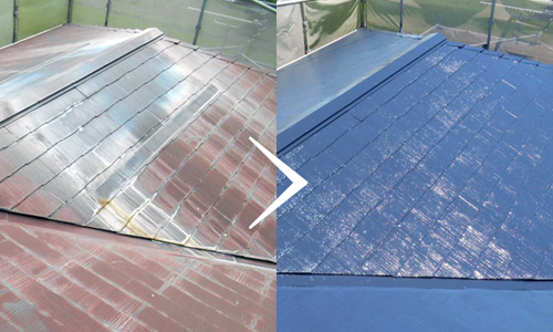 屋根と塗装の関係